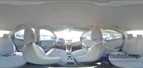 2016 Hyundai Accent Se z USA, uszkodzony, nr VIN KMHCT4AE1GU080879